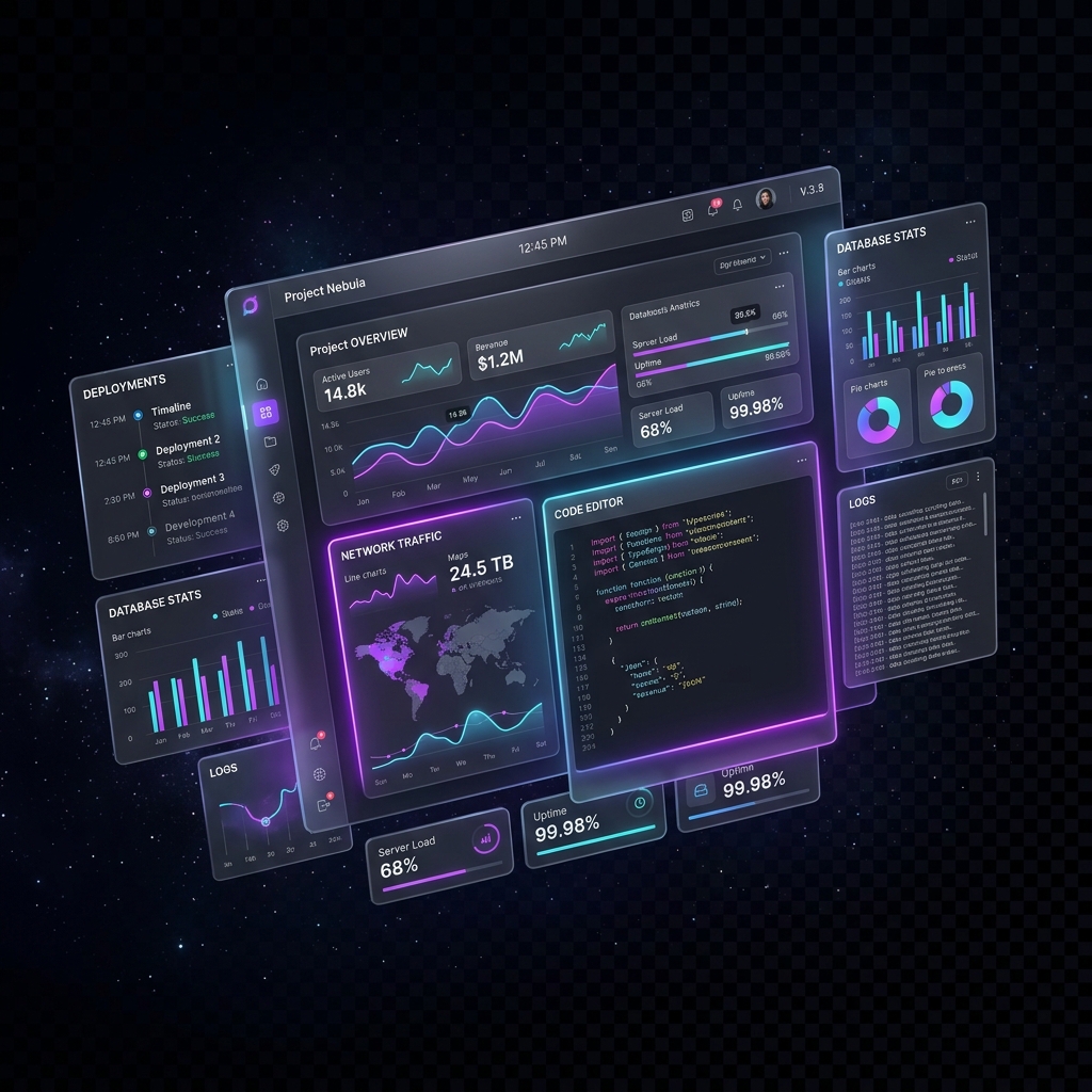 CodeSoftware Dashboard Preview